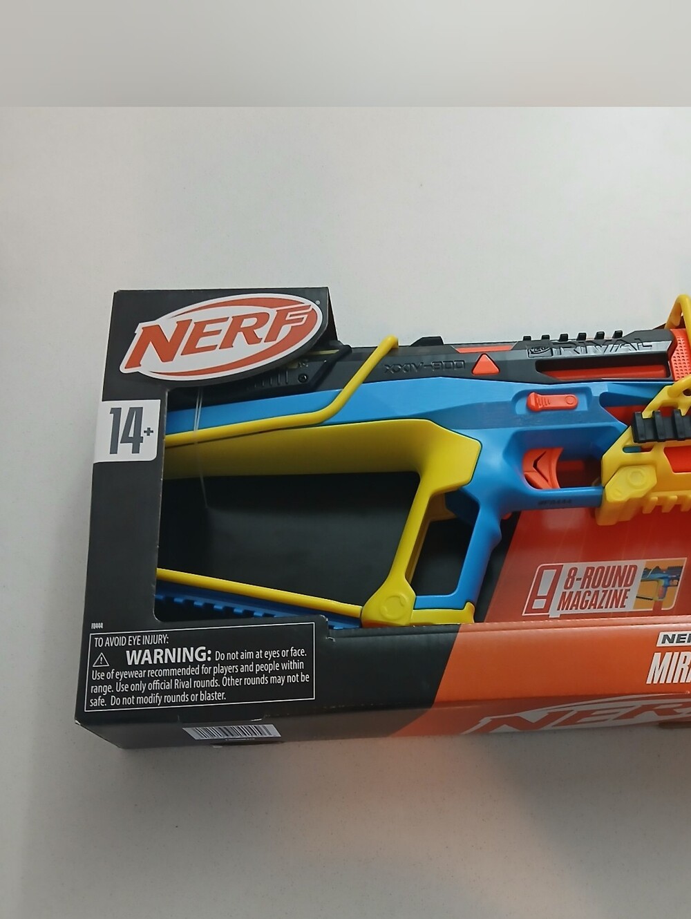 NERF Rival Mirage XXIV-800 Blaster w/ 10 Rounds, Recommended Age 14+